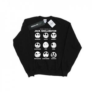 Disney Heren nachtmerrie voor Kerstmis De vele gezichten van Jack Sweatshirt L zwart