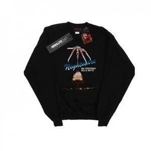 Pertemba FR - Apparel A Nightmare On Elm Street Heren Italiaanse filmposter sweatshirt L zwart