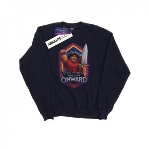 Disney Heren Voorwaarts Corey Manticore Crest Sweatshirt L marineblauwe kleur