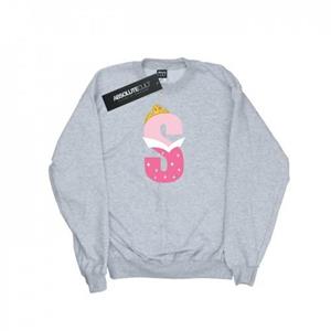 Disney Heren Alfabet S is voor Doornroosje Sweatshirt L grijs