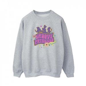 Disney Heren Prinsessen Groovy Princess Sweatshirt XXL wit