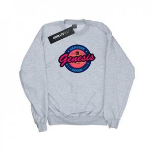 Genesis heren sweatshirt met neonlogo L grijs