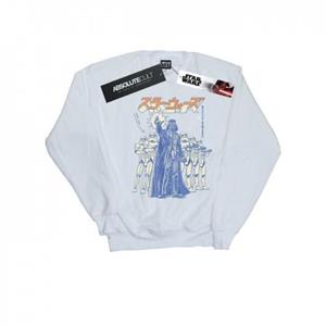 Star Wars Mens Kanji Force Choke Sweatshirt L wit