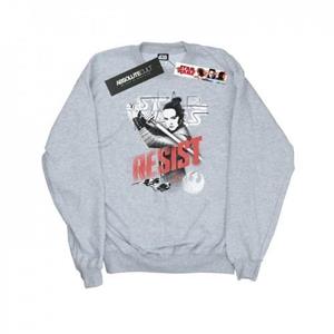 Star Wars Heren The Last Jedi Rey Resist Sweatshirt L grijs