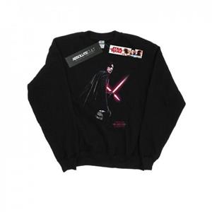 Star Wars Mens The Last Jedi Kylo Ren Shadow Sweatshirt L zwart