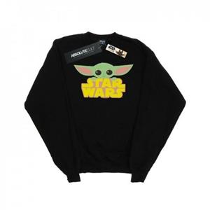 Star Wars Heren The Mandalorian The Child en Logo Sweatshirt M wit
