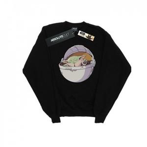 Star Wars Heren The Mandalorian Sleeping Child Sweatshirt M wit