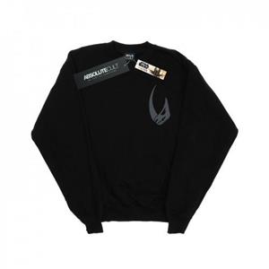 Star Wars Heren The Mandalorian Rhino Emblem Pocket Print Sweatshirt M wit