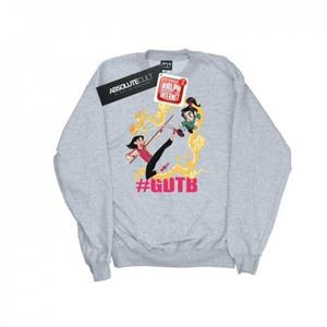 Disney Heren Wreck It Ralph Mulan en Vanellope Sweatshirt L wit
