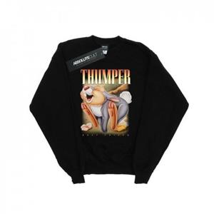 Disney Heren Bambi Thumper Montage Sweatshirt L zwart