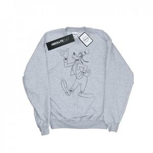 Disney Goofy klassiek honkbalsweatshirt voor heren L grijs