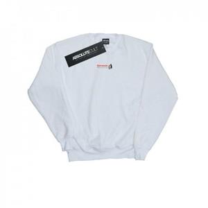 Genesis heren sweatshirt dat alles weggooit L wit