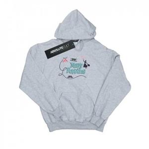 Disney heren Mary Poppins logo hoodie XL wit