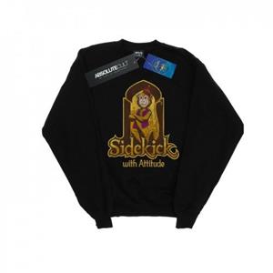 Disney Heren Aladdin Movie Abu Sidekick met Attitude Sweatshirt XXL wit