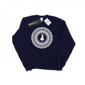 Disney Heren Alice In Wonderland Circle Sweatshirt L wit