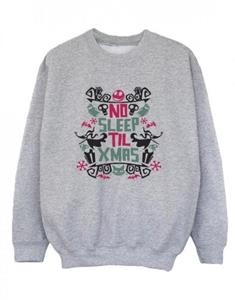 Disney Boys The Nightmare Before Christmas Geen slaap tot kerstsweater 9-11 Years wit