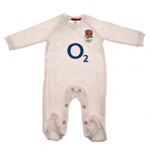 England RFU Engeland RFU Baby 2023-2024 slaappakje 3-6 Months rood/wit