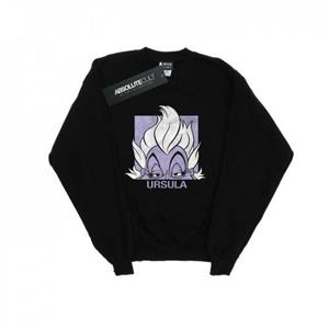 Disney jongens Usrsula cropped hoofdsweater 12-13 zwart