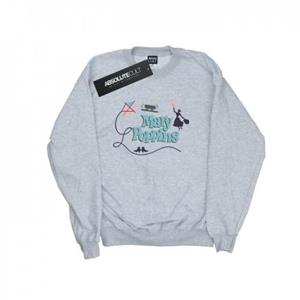 Disney jongens Mary Poppins logo sweatshirt 12-13 wit