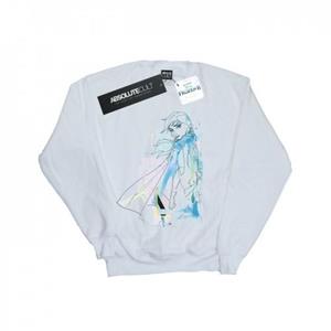 Disney Boys Frozen 2 Anna Watercolour Sketch Sweatshirt 12-13 wit