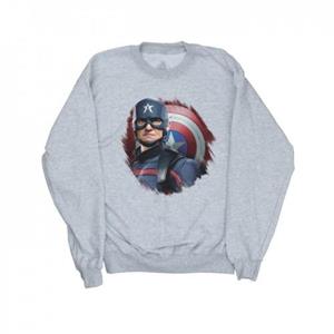 Marvel Boys The Falcon en de Winter Soldier Captain America Stare Sweatshirt 12-13 wit