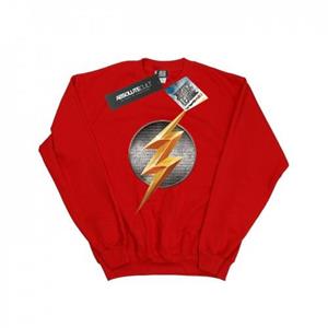 DC Comics Boys Justice League film Flash embleem sweatshirt 7-8 Years wit