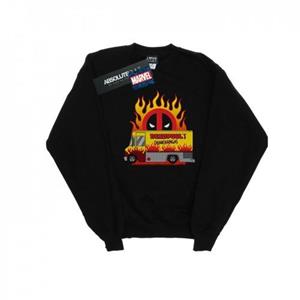 Marvel Boys Deadpool Chimichangas Van-sweatshirt 12-13 zwart