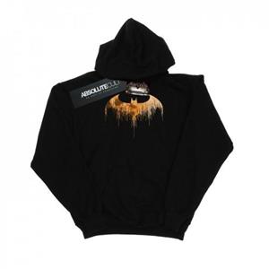 DC Comics Jongens Batman Arkham Knight Halloween Moon Logo Fill Hoodie 12-13 zwart