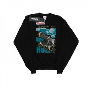 Marvel Boys Avengers Iron Man en Hulk Collage-sweatshirt 12-13 wit