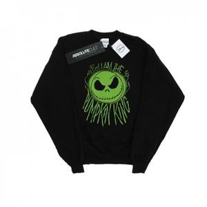 Disney Boys Nightmare Before Christmas Pumpkin King Sweatshirt 12-13 zwart