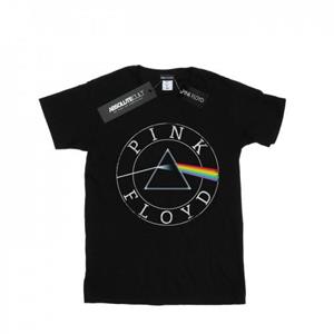Pink Floyd jongens Prism Circle-logo T-shirt 12-13 zwart