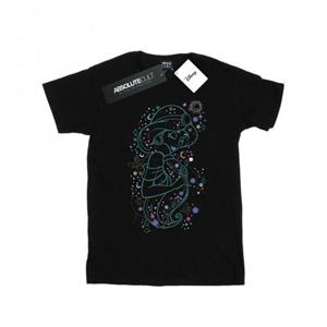 Disney Boys Aladdin prinses Jasmine geschreven in de sterren T-shirt 12-13 wit