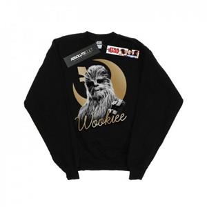 Star Wars Boys The Last Jedi Gold Chewbacca Sweatshirt 12-13 zwart