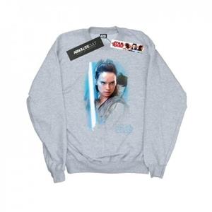 Star Wars Boys The Last Jedi Rey geborsteld sweatshirt 12-13 zwart