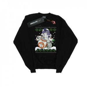 Star Wars Boys The Rise Of Skywalker Rolling This Christmas Sweatshirt 12-13 zwart