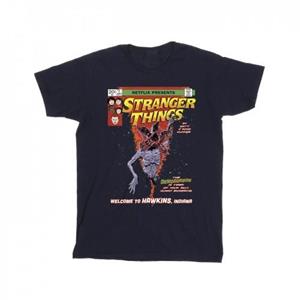 Pertemba FR - Apparel Netflix Boys Stranger Things Comic Cover T-shirt 12-13 zwart
