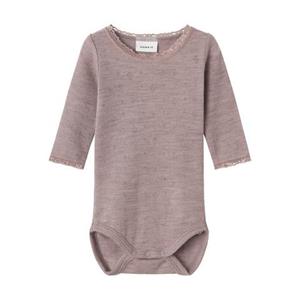 nameit-collectie Name It-collectie Rompertje merino Wang (purple dove)