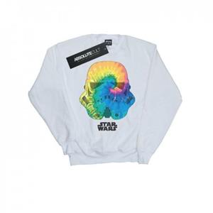 Star Wars jongens Stormtrooper Jupiter helmsweatshirt 12-13 wit