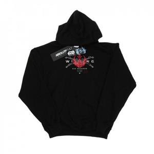 Star Wars Boys Rogue One X-Wing Red Squadron Hoodie 12-13 zwart