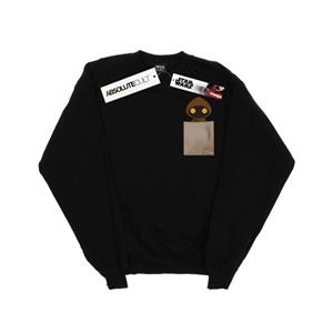 Star Wars jongens Jawa Boyfriend Fit sweatshirt met zakprint 12-13 zwart
