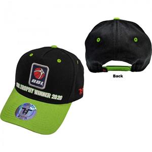 Pertemba FR - Apparel Tokyo Time Unisex volwassen BBL winnaar 2020 snapback cap One Size groen/zwart