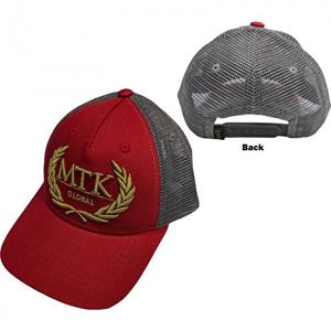 Pertemba FR - Apparel Tokyo Time MTK Global Mesh-backcap, unisex volwassenen One Size grijs/rood