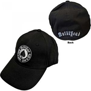 Pertemba FR - Apparel Motorhead Unisex volwassene geboren om honkbalpet te verliezen One Size wit/zwart