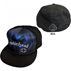 Pertemba FR - Apparel Motorhead Unisex volwassen Rock 'N' Roll Snapback baseballpet One Size zwart/blauw