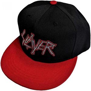 Pertemba FR - Apparel Slayer Unisex volwassen druipende logo snapback baseballpet One Size rood/zwart