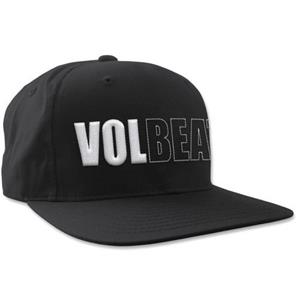 Pertemba FR - Apparel Volbeat Unisex volwassen logo snapback pet One Size wit/zwart