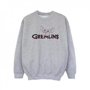 Pertemba FR - Apparel Het Gremlins Girls Logo Line-sweatshirt 9-11 Years wit