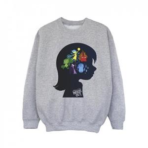 Disney meisjes binnenstebuiten silhouet Sweatshirt 12-13 grijs