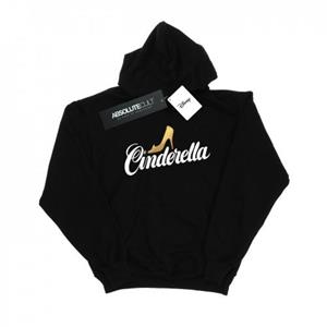 Disney meisjes Assepoester schoen logo hoodie 9-11 Years wit