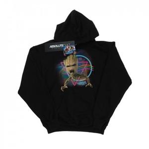 Marvel Heren Guardians Of The Galaxy Neon Groot Hoodie XXL zwart